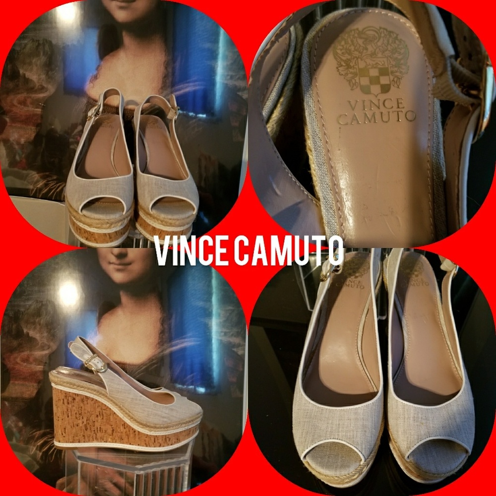 BRAND NEW VINCE CAMUTO PLATFORM SANDALS SIZE  10.5